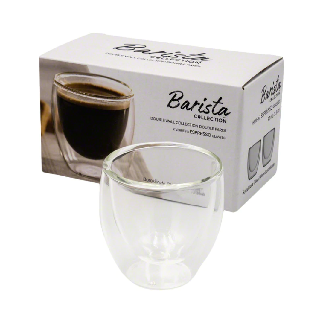 Barista  Verres Espresso Double Paroi - Lot de 2 – Ma Caféine