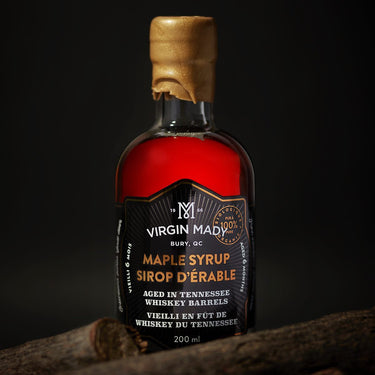 Virgin Mady | Organic Maple Syrup aged 6 months in whiskey barrels - 200ml