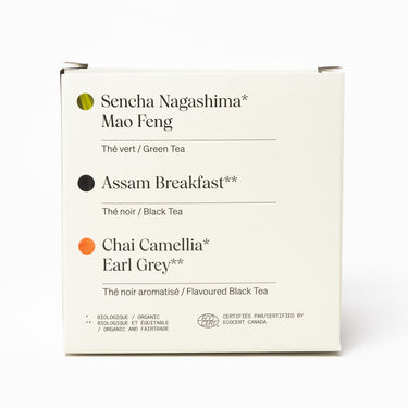 Camellia Sinensis | Exploration box of 9 tea and herbal tea bags