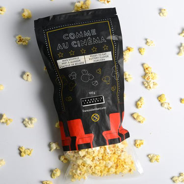 François Lambert | Butter popcorn refill for Like in the movies pail - 100 gr bag
