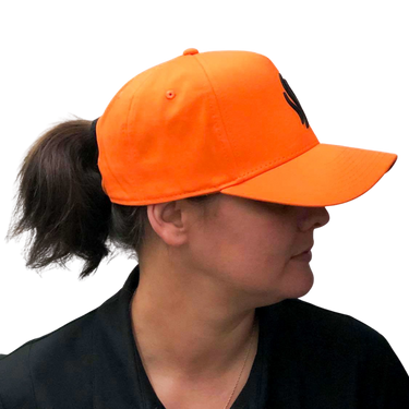 Ma Caféine | Orange cap with black smoke