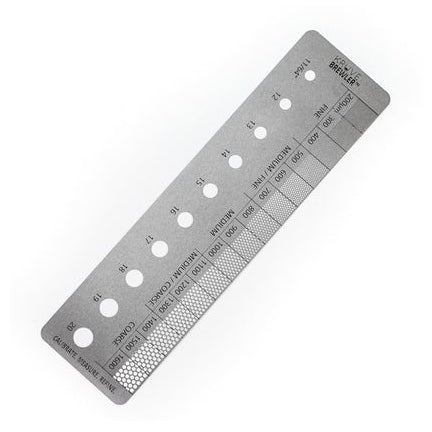 Grubert Ruler Kruve | Brewler - Double-sided ruler for measuring grind and coffee ...