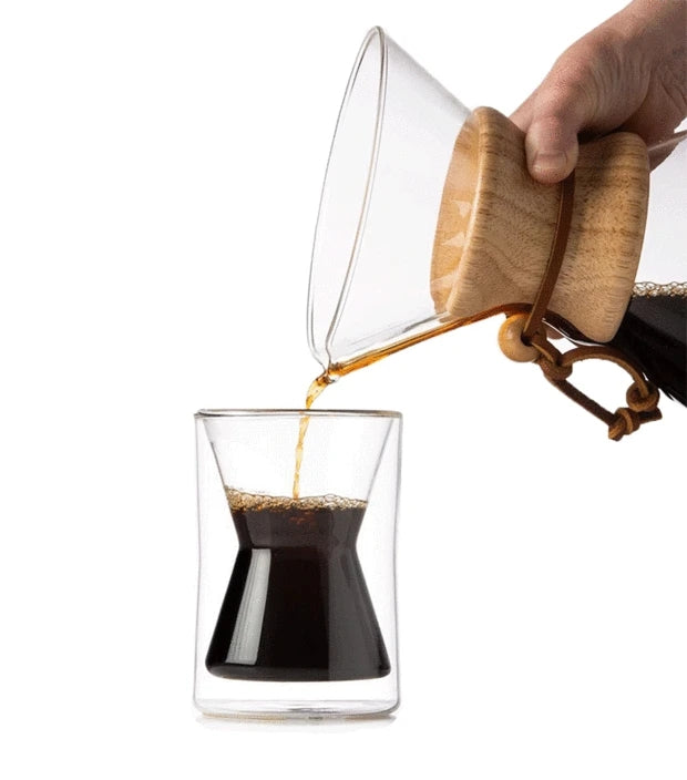 Chemex | Tasse double paroi en verre sans poignée