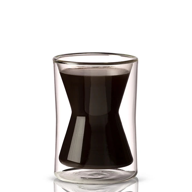 Chemex | Tasse double paroi en verre sans poignée