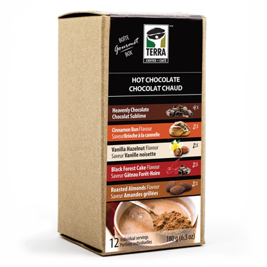 Hot Chocolates Gourmet Box - 12 bags