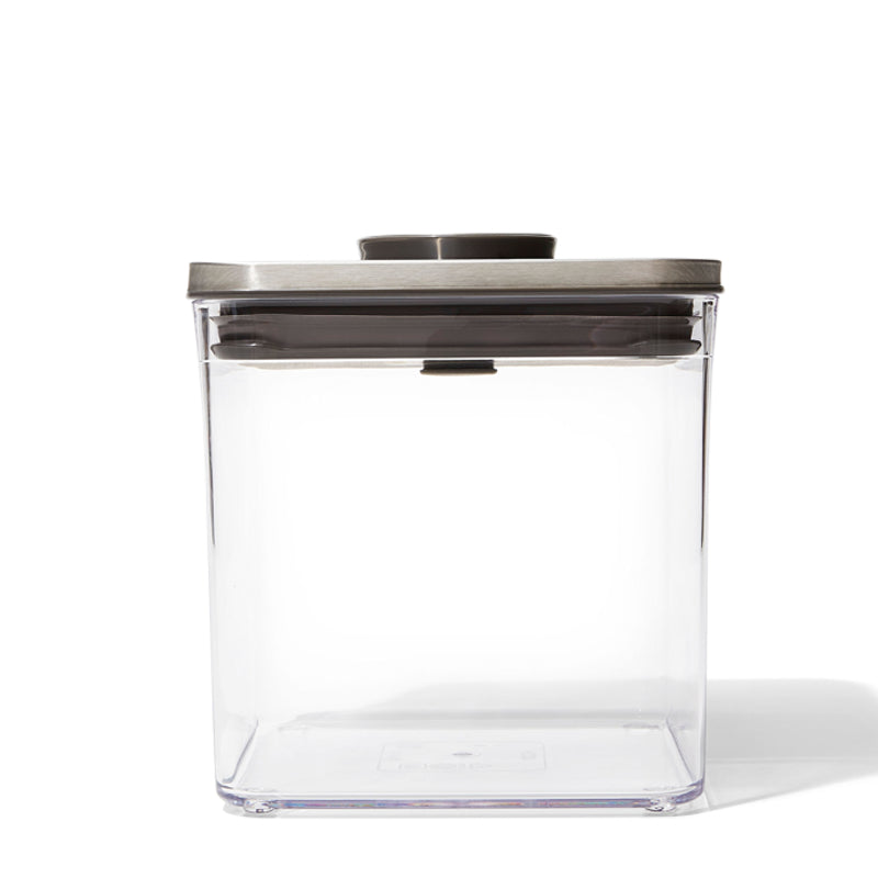 OXO | Moyen contenant carré couvercle inox POP 2.0 - 2.6 Litres