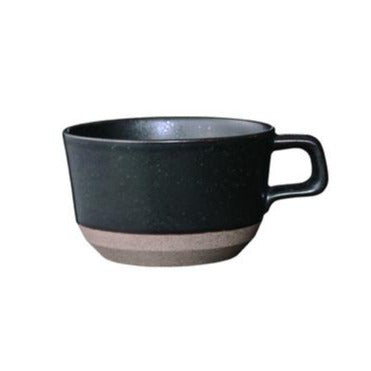Kinto | Tasse large Ceramic Lab en porcelaine noire 400 ml