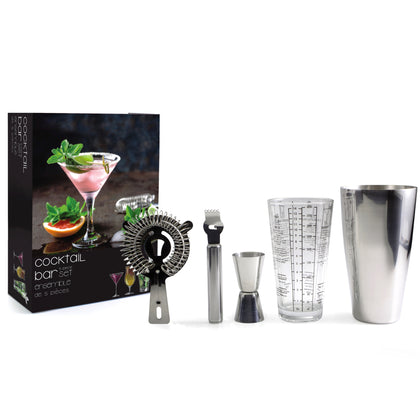 Ensemble cadeau d'outils pour les cocktails