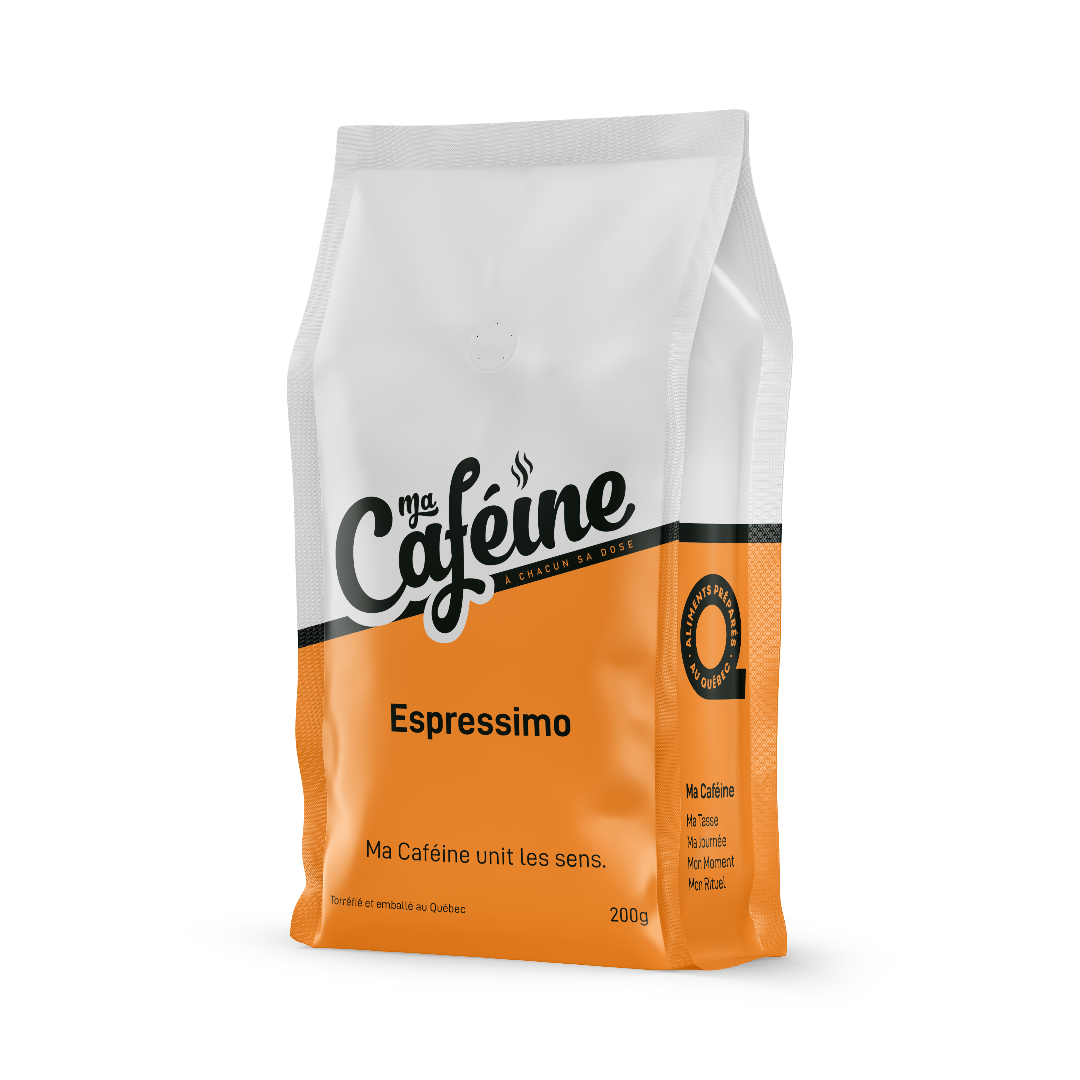 sac de café Espressimo 200gr Ma Caféine