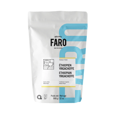 Brûleries Faro | Ethiopian Yirgacheffe coffee - 908 gr