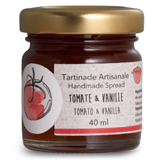 Chef Langlois | Tartinade à cuisiner Tomate et Vanille 40ml