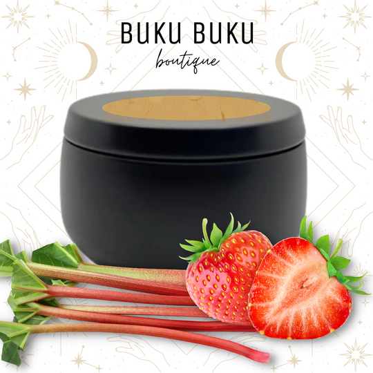 Buku Buku | Strawberry Rhubarb - soy candle