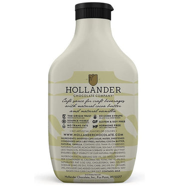 Hollander | Sauce Chocolat Blanc - 540 gr