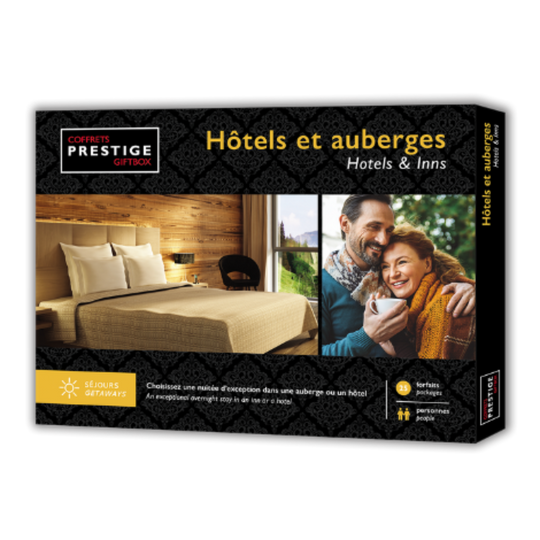 Coffrets Prestige | Hôtels et Auberges
