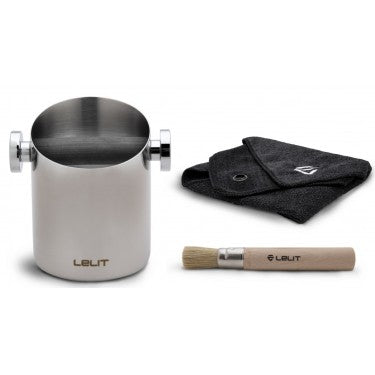Lelit | Knock box kit with brush and cloth