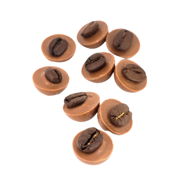 Ma Caféine | Boîte de grains de café enrobés de chocolat AU LAIT 100gr