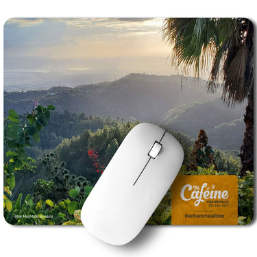 Ma Caféine | Microfiber mouse pad with silicone dots