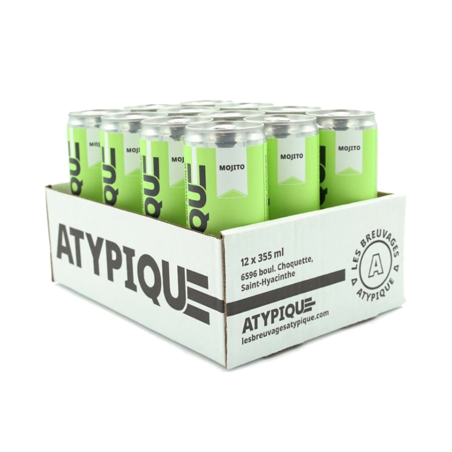 Atypique | Mojito - cocktail sans alcool - 355 ml