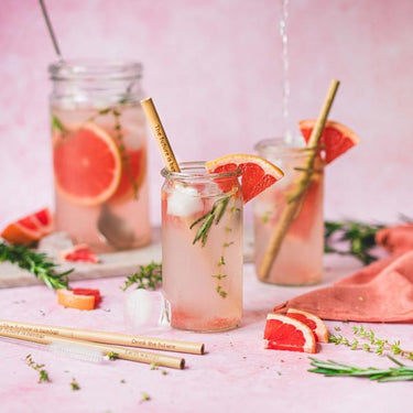 The Future is Bamboo | Paquet de 6 pailles en bambou