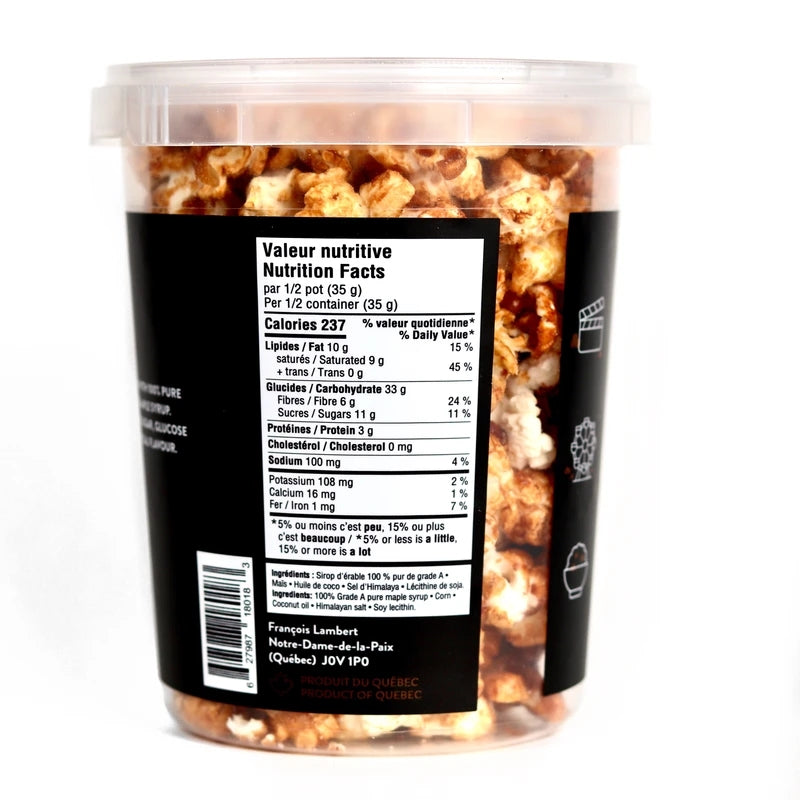 François Lambert | Souffles de dragon - Popcorn à l'érable 85 gr