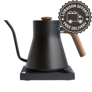 Fellow | Stagg EKG Variable Temperature Kettle - Matte Black Walnut