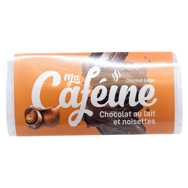 Ma Caféine | Tablette de Chocolat au Lait aux Noisettes