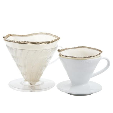 CoffeeSock | Set of 2 reusable filters for Hario V60-02
